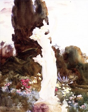 Jardín Fantasía John Singer Sargent acuarela Pinturas al óleo